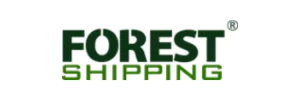 Forest Shipping Logistics Tracking Logo
