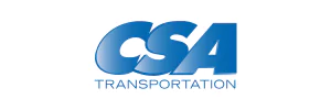 CSA Transportation Shipping Tracking Logo