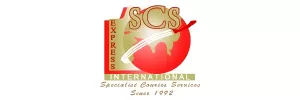 SCS Express Transportation Tracking Logo